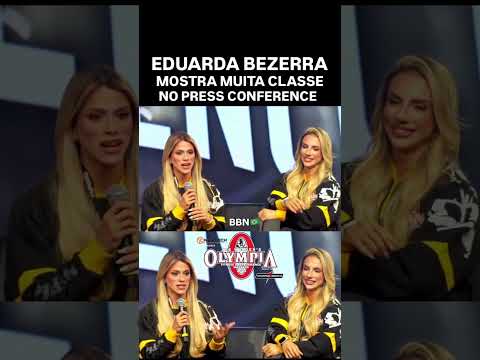 🙏🏻 @eduardabeezerra destacou o respeito que tem pela Isa Pereira Nunes e que ambas se dão super bem.