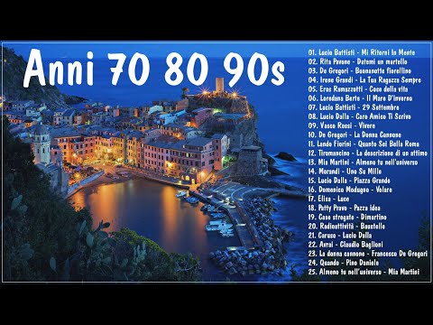 Musica Italiana anni 70 80 90 - Canzoni Italiane anni 70 80 90 - Le Piu Belle Canzoni Italiane