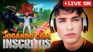 AMASSANDO NAS SALINHAS! VEM CMG 🔥 FREE FIRE AO VIVO 🔥DILSIN FF🔥