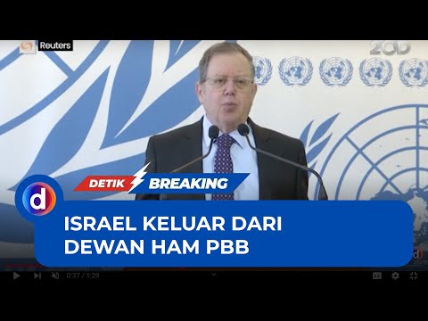 Ikuti Langkah AS, Israel Keluar dari Dewan HAM PBB