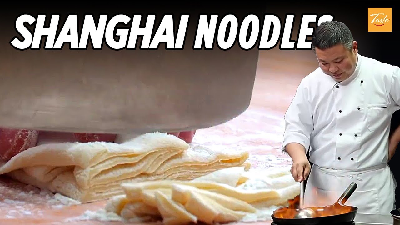 How to Make Perfect Shanghai Fried Noodles by Chinese Masterchef