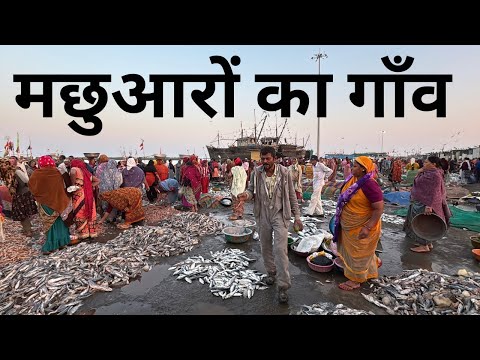 Fishermen’s Village & Fish Market on Diu Island | मछली मंडी और मछुआरों का गाँव | The Young Monk |