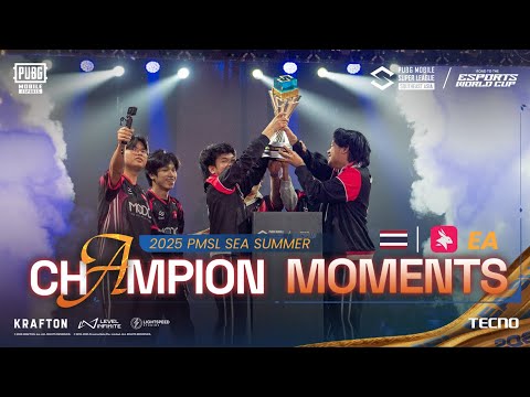 PUBGM | Champion Moments🏆 | PMSL SEA SUMMER 2025
