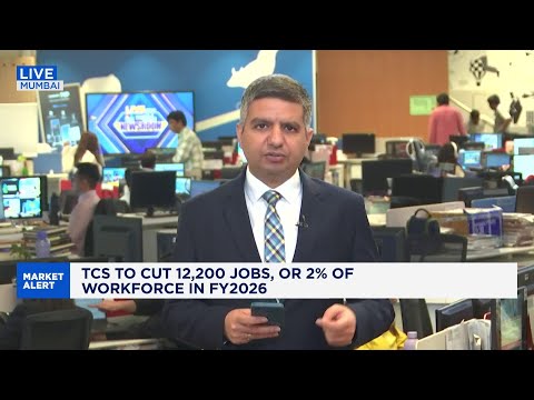 YouTube video thumbnail: India's TCS to Cut 12,000 Jobs
