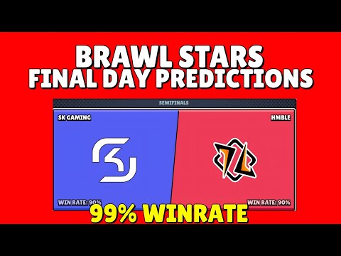 BRAWLSTARS WORLD FINALS DAY 3 PREDICTIONS | 99% WINRATE | #bswf24