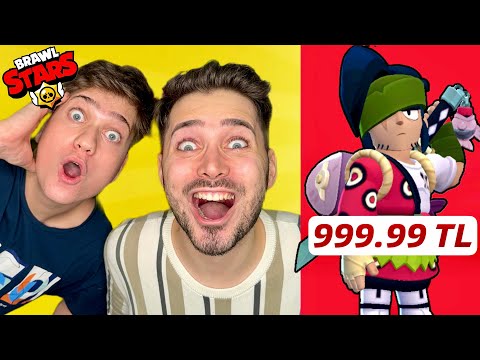 ABİME 1000 TL’YE EFSANEVİ ALDIM VS ATTIK ! (BRAWL STARS)