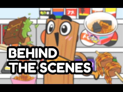 [behind the scenes] Tung Tung Tung Sahur korean convenience store mukbang #Italian Brainrot
