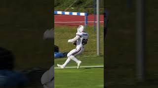 Daniel Kamiński našel cestu do endzóny a svým touchdownem udržuje Přerov na dostřel! 🦾🏈