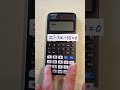 Solving Quadratic Equations with Casio