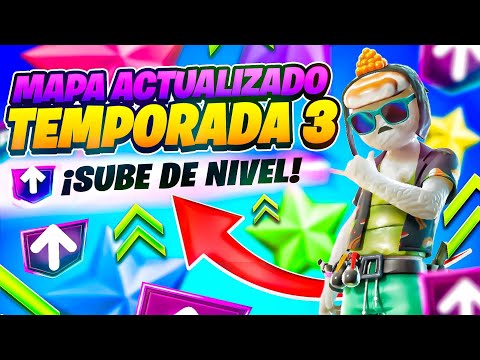 "MAPA de XP" Como SUBIR RAPIDO de NIVEL en Fortnite *Temporada 3 Capitulo 6* MAPAS DE XP Fortnite!