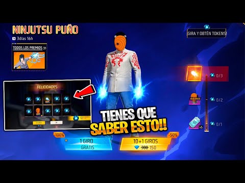 RAPIDO COMO SACAR PUÑOS NARUTO GIROS GRATIS TOKEN NINJUTSU en la TORRE DE TOKENS