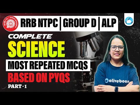 Science MCQ for RRB NTPC, Group D & ALP | Most Repeated - Based on PYQs