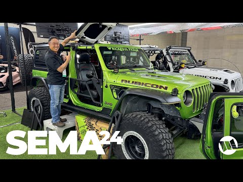 AWESOME Jeep Mods and Accessories for Your Jeep Wrangler and Gladiator at SEMA 2024 - DAY 3