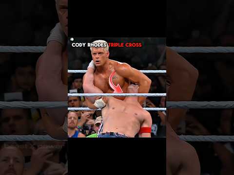 Triple cross rhodes on Others vs John  Cena 😮‍💨☠️