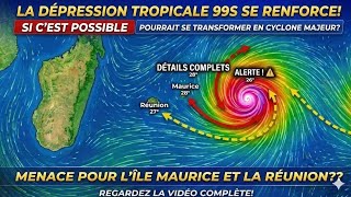 ALERTE CYCLONIQUE : LA DÉPRESSION S'AGGARE - UN CYCLONE PUISSANT EST-IL À L'AFFÛT ? À SUIVRE !