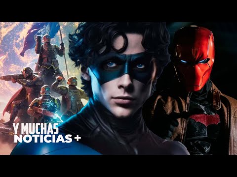 Nightwing y Red Hood CONFIRMADOS y Helldivers llega al cine