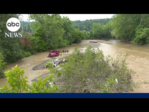 YouTube video thumbnail: 6 Killed in West Virginia Amid Flash Flood Emergency