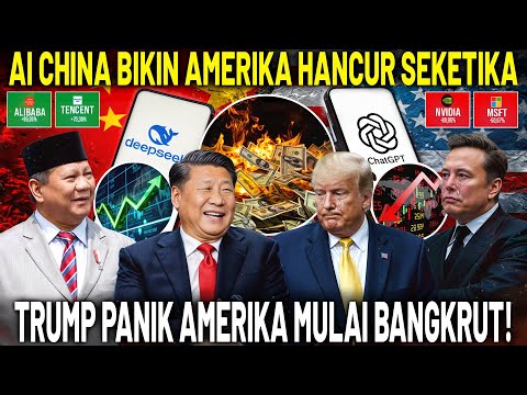 TRUMP BLUNDER, EKONOMI AMERIKA HANCUR! Perang Tarif Trump ke China & Kanada Bikin AS Makin Terpuruk