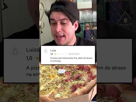 eu pedi uma PIZZA e veio com um PARAFUSO!?