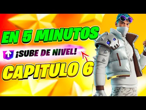 NUEVO MAPA DE XP *LEGAL* DE Fortnite: ¡Cómo SUBIR DE NIVEL RÁPIDO en el CAPÍTULO 6 de Fortnite!