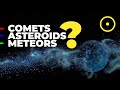 Meteorites and Meteor Showers