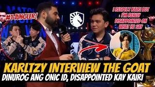 KARLTZY INTERVIEW matapos durugin ang ONIC ID, KARLTZY Disappointed kay KAIRI