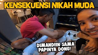NGURUS BABY ELZAN SEHARIAN CUMAN BERDUA‼️ DUH REPOT NYA INI DONG