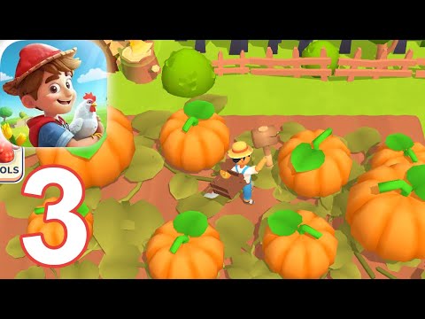 Little Farm Story: Idle Tycoon Gameplay Walkthrough Part 3 (iOS Android)