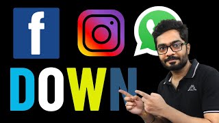Why Whatsapp Instagram and Facebook Server Down In India