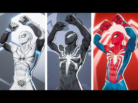 Marvel Rivals – Spider-Man’s Evil Dance With ALL Suits