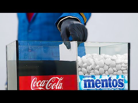 ЧТО ЕСЛИ РЕЗКО УБРАТЬ ПЕРЕГОРОДКУ МЕЖДУ КОКА-КОЛОЙ И МЕНТОСОМ ?