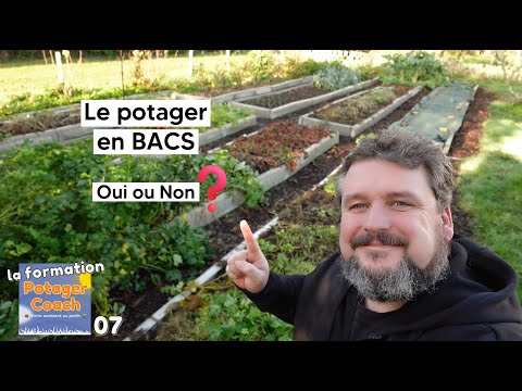 Avantages et inconvénients du potager en BACS DE CULTURE【La formation Potager Coach - chapitre 07】