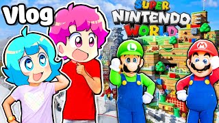 Vlog HIHA YUMMIE trải nghiệm THẾ GIỚI SUPER MARIO Ngoài Đời ( Hiha và Yummie Vlog ) 😍🤩