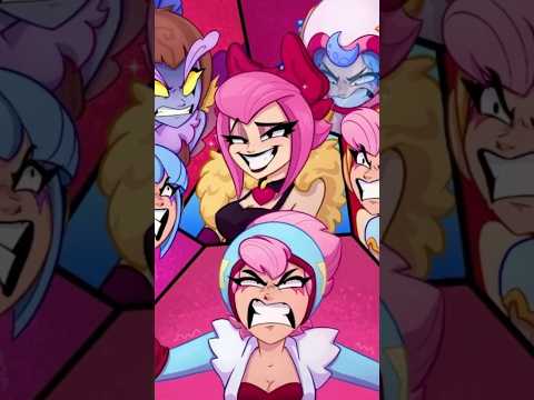 TOP BRAWLERS FACHERAS😳 (versión femenina) #brawlstars #shorts #humor