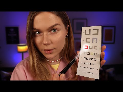 ASMR Vision Test for Your Driving License 👁️ | Realistic Exam Roleplay