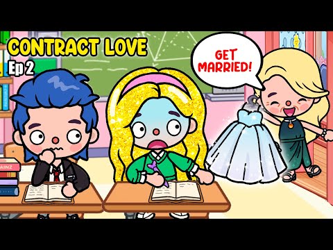Contract Love (Episode 2): Married by Force 😠 Toca Life Story | Toca Boca