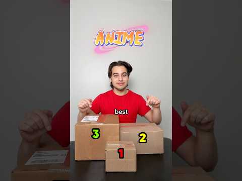 3 Levels of Anime Mystery Boxes!