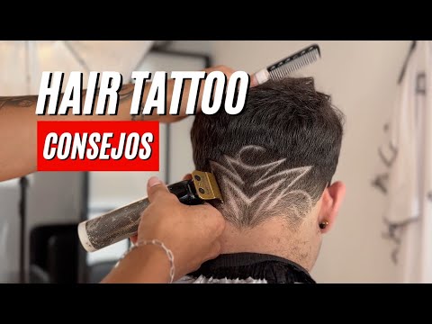 Aprende a hacer DISEÑOS Y HAIR TATTOO - Tips y consejos