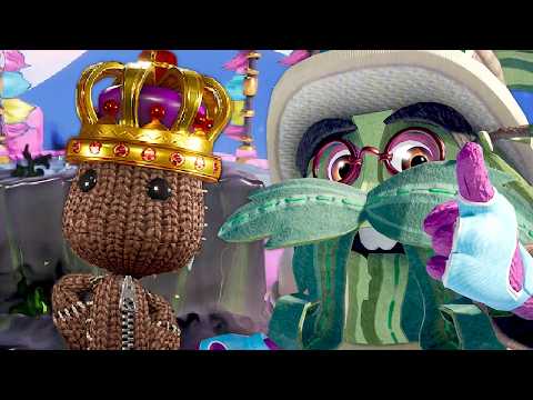 Sackboy: A Big Adventure - 100% Walkthrough Part 6: The Wonderplane (All Dreamer Orbs)