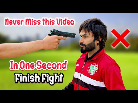 How to Finish a Fight in 1 Second | Life is Risk But don’t Miss This Trick | Powerful Self Defense