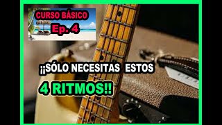 POR QUÉ PODRÁS TOCAR CUALQUIER CANCIÓN DE ROCK SI CONTROLAS ESTOS 4 RITMOS DE GUITARRA