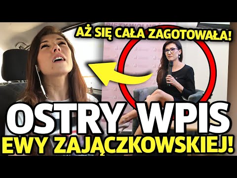 GORĄCY WPIS EWY ZAJĄCZKOWSKIEJ! EUROPOSŁANKA ZAORAŁA BEZNADZIEJNĄ USTAWĘ LEWICY!