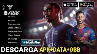 YA SALIO! FC 26 MOD FIFA 16 PARA CUALQUIER ANDROID CON NUEVOS FICHAJES ACTUALIZADOS Y MODO CARRERA