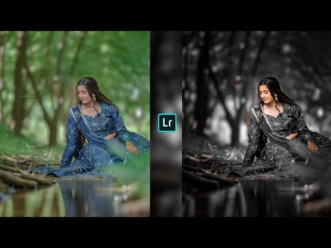 Lightroom classic dark colour effect photo editing || Lightroom background colour change