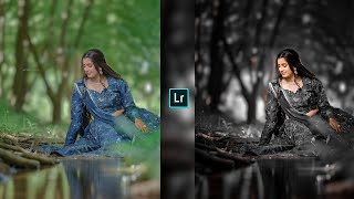 Lightroom classic dark colour effect photo editing || Lightroom background colour change