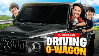 DRIVING G-WAGON FOR THE FIRST TIME 😱