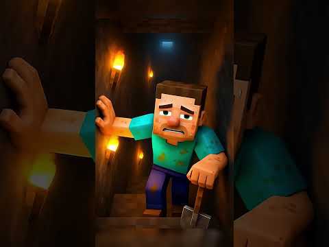Стив докопался, но не туда 😅 #minecraft #shorts #funny