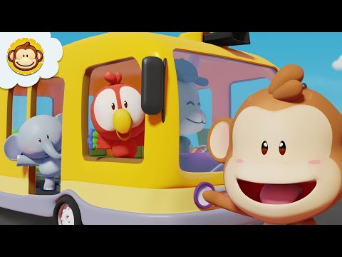 Roda Di Bis Berputar 🚌 | Wheels On The Bus | Lagu Anak Anak | BaLiTa