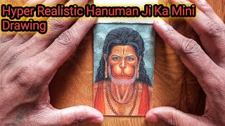 Hanuman Ji Ka Realistic Mini Drawing Step by Step //#drawing #hanuman @UX_ARtshow