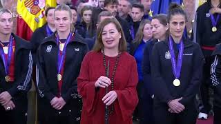 Alexia Putellas has been received by the President of the Government and the President of Congress